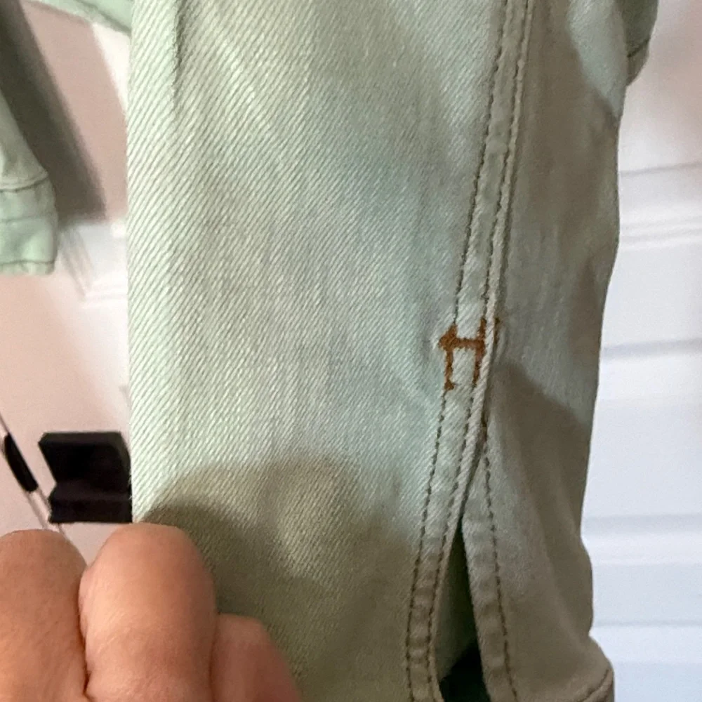 Free People Mint Green Denim Jacket - Picture 8 of 11